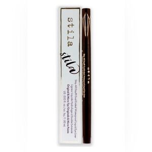 BNIB Stila Stay All Day Dual-Ended Waterproof Liquid Eye Liner - Dark Brown